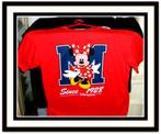 Disney vintage Minnie Mouse dames shirt, Ophalen of Verzenden, Overige figuren, Nieuw, Kleding of Textiel