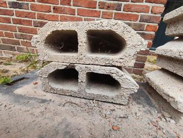 5x Beton Broodjes - VBI Broodjesvloer 51,5cm beschikbaar voor biedingen