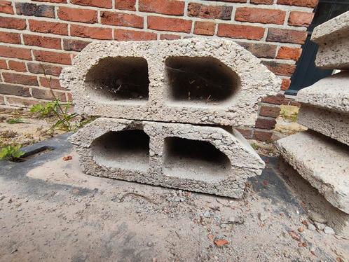 5x Beton Broodjes - VBI Broodjesvloer 51,5cm, Doe-het-zelf en Verbouw, Metselstenen, Gebruikt, Beton, Ophalen