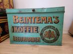 Beintema koffie Leeuwarden gruttersblik koffieblik., Ophalen of Verzenden, Gebruikt, Overige merken
