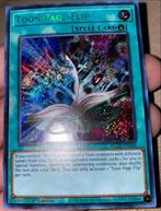 Yu-Gi-Oh! Toon Page Flip BLCR 1st Edition M/NM !, Verzenden, Zo goed als nieuw, Losse kaart, Foil