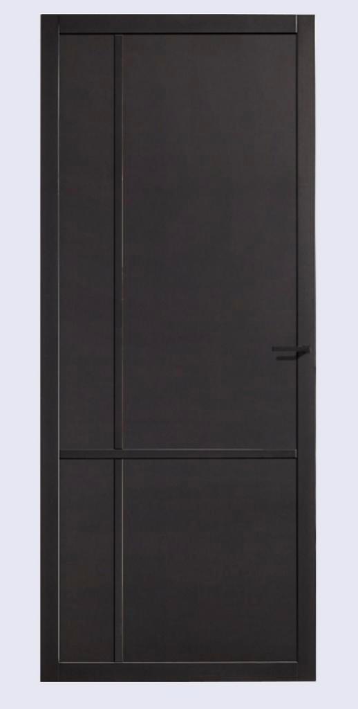 Skantrae Slimserie ssl4087 830x2115 zwart incl. beslag, Doe-het-zelf en Verbouw, Deuren en Horren, Nieuw, Binnendeur, 200 tot 215 cm