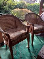 Rotanstoelen, Ophalen, Riet of Rotan, Gebruikt, Bruin