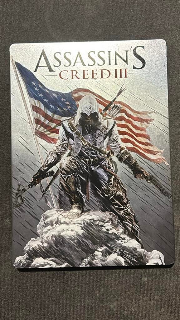 Assassins Creed 3 - xbox 360 - steelbook - 2 discs, Avontuur en Actie, Vanaf 18 jaar, 1 speler, Ophalen of Verzenden