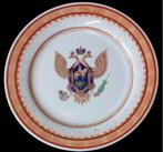 Chinees export Russisch wapenschild bord, Ophalen of Verzenden