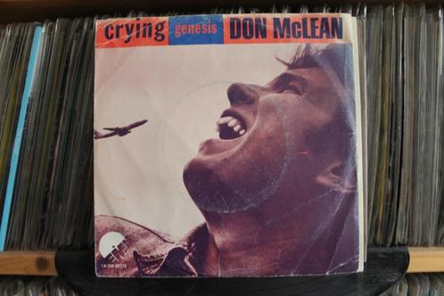 7" Single Don McLean - Crying / Genesis, Cd's en Dvd's, Vinyl Singles, Gebruikt, Single, Pop, 7 inch, Verzenden