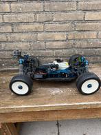 1/8 chassis met wat delen zie foto’s, Gebruikt, Ophalen of Verzenden, Onderdeel, Nitro