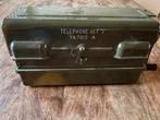 Brits WW2 Veldtelefoon Set J - Compleet!, Verzamelen, Ophalen of Verzenden, Landmacht, Engeland, Overige typen