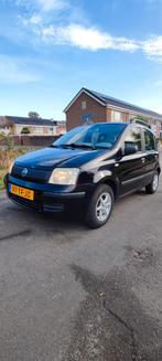 Fiat Panda 1.1 40KW 2006 Zwart, Voorwielaandrijving, Stof, 54 pk, 4 stoelen
