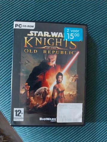 Star Wars KOTOR pc games beschikbaar voor biedingen