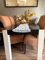 Eettafel 4 persoons, Huis en Inrichting, Gebruikt, Vierkant, Vier personen, Overige houtsoorten
