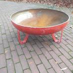 Vuurschaal van dik staal 80 cm ., Ophalen, Zo goed als nieuw