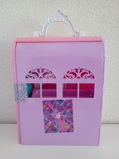 Het Kasteel uit de film Barbie Prinses & De Popster, Verzamelen, Poppen, Gebruikt, Accessoires, Ophalen of Verzenden