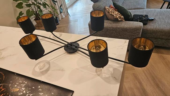 Verstelbare hanglamp quazqa Inc 6 led lampen, Huis en Inrichting, Lampen | Hanglampen, Zo goed als nieuw, Minder dan 50 cm, Ophalen of Verzenden