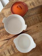 Le Creuset, Huis en Inrichting, Keuken | Potten en Pannen, Ophalen of Verzenden, Gietijzer, Koekenpan of Braadpan