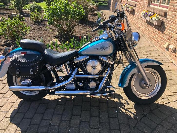 Fatboy, Motoren, Motoren | Harley-Davidson, Particulier, Chopper, meer dan 35 kW, 2 cilinders, Ophalen of Verzenden