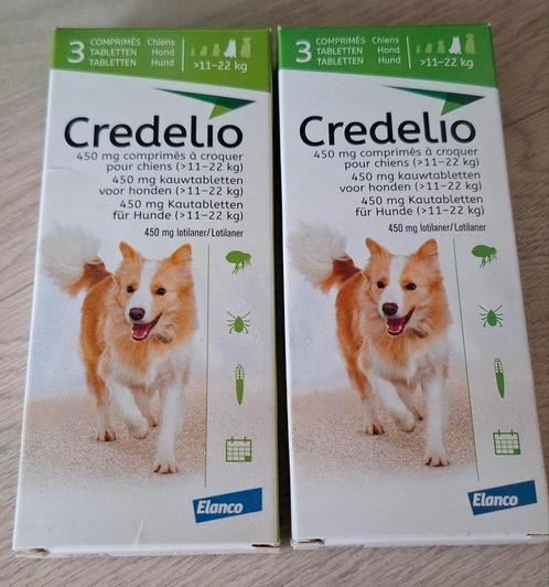 Credelio kauwtabletten  voor honden., Dieren en Toebehoren, Dierenvoeding, Hond, Ophalen of Verzenden