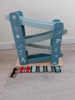 Little Dutch Rollerbaan met Autootjes, Kinderen en Baby's, Speelgoed | Houten speelgoed, Ophalen of Verzenden, Gebruikt, Rij- of Hobbelspeelgoed