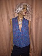 Prachtige shirt van zara maat M zgan, Maat 38/40 (M), Blauw, Zara, Ophalen of Verzenden