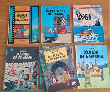 Kuifje Stripboeken - 7 stuks beschikbaar voor biedingen