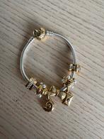 Pandora Armband met Bedels, Verzenden, Zo goed als nieuw, Met bedels of kralen, Zilver
