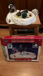 Kerst ijsbaan lemax, Diversen, Kerst, Ophalen of Verzenden, Gebruikt