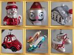 15 kleurige kerst ornamenten, Ophalen of Verzenden, Zo goed als nieuw