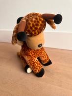 Knuffel - giraffe / aap - qx toys, Kinderen en Baby's, Speelgoed | Knuffels en Pluche, Ophalen of Verzenden, Zo goed als nieuw