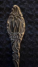 Verzilverd letterlepeltje, Ophalen of Verzenden