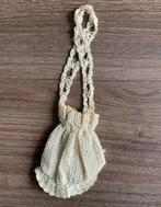 Vintage Crochet gehaakt Tasje Buideltasje 9/20 cm, Ophalen of Verzenden