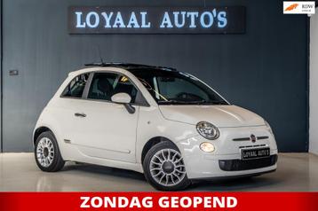 Fiat 500 0.9 TwinAir Lounge |PANO|AIRCO|ELEK.RAMEN|NAP|APK. beschikbaar voor biedingen