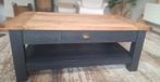 Salontafel tafel rechthoekig . Teakhout, Ophalen, Gebruikt, Industrieel , brocante, 100 tot 150 cm