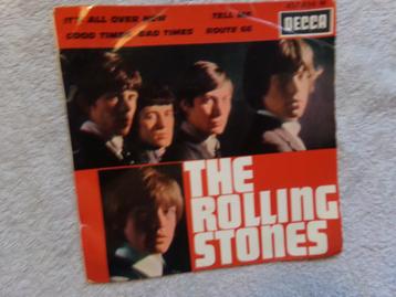 EP : The Rolling Stones - it's all over now ( sixties ) beschikbaar voor biedingen