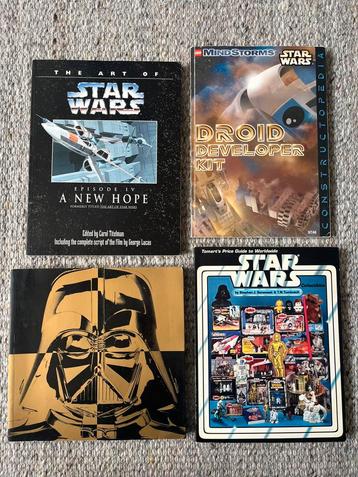 4 Star Wars verzamelboeken + LEGO Mindstorms Constructopedia beschikbaar voor biedingen