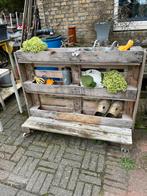 Rijdende kruiden/bloemschutting, Ophalen, Zo goed als nieuw, Hout, Overige typen