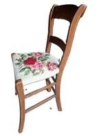 Houten landelijke boerenstoel - cottage, farmhouse chair, Ophalen, Hout, Gebruikt, Overige kleuren