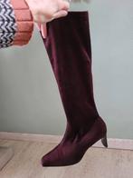 Laarzen stretch. Maat 37. ZGAN, Hoge laarzen, Ophalen of Verzenden, Zo goed als nieuw, Rood