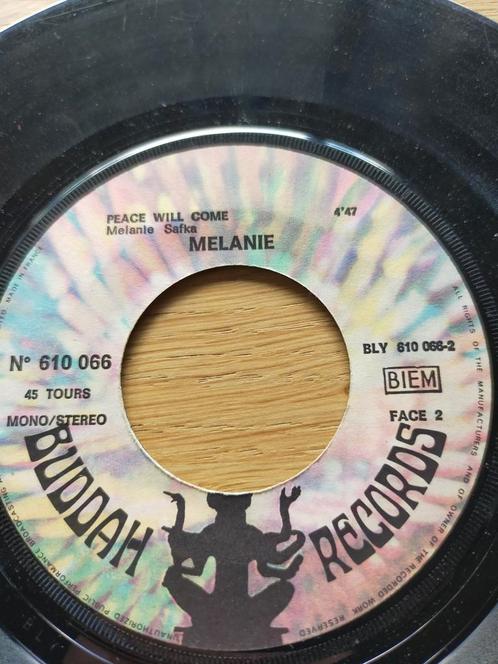 Melanie , peace will come, Cd's en Dvd's, Vinyl Singles, Zo goed als nieuw, Nederlandstalig, Ophalen of Verzenden