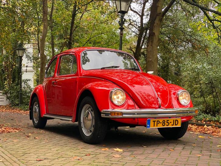 Prachtige Volkswagen Kever 1984 ✅, Auto's, Volkswagen, Bedrijf, Benzine, Hatchback, Handgeschakeld, Geïmporteerd, Rood, Overige kleuren