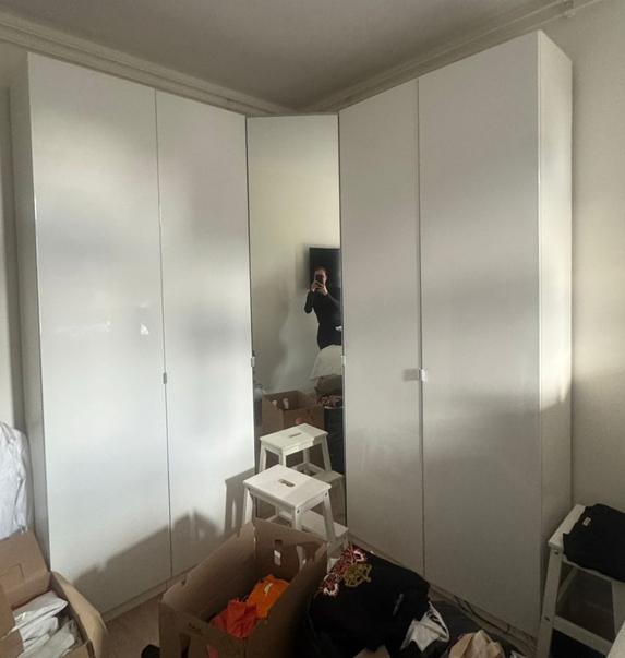 IKEA pax hoek kast, Huis en Inrichting, Kasten | Kledingkasten, Zo goed als nieuw, 200 cm of meer, 50 tot 100 cm, 50 tot 75 cm