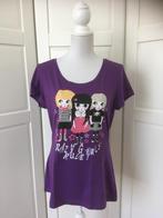 Pronto Moda Ellos nieuw paars print shirt, maat 42/44 L, Paars, Nieuw, Ophalen of Verzenden, Korte mouw
