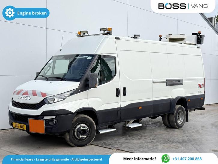 Iveco Daily 70C17 3.0 *Engine Broken* 3.0L L4H2 Dubbellucht, Auto's, Bestelauto's, Bedrijf, Te koop, ABS, Airconditioning, Alarm