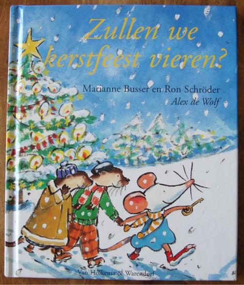 Zullen we kerstfeest vieren? - M Busser & R Schröder - hc, Boeken, Kinderboeken | Kleuters, Zo goed als nieuw, Verzenden