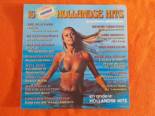 16 Nieuwe Hollandse Hits (1980 TELSTAR label), Cd's en Dvd's, Vinyl | Nederlandstalig, Gebruikt, Levenslied of Smartlap, 12 inch