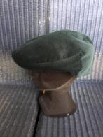 HOLOGRAMME Paris groen ribfluweel flat-cap 60 cm. NIEUW, Kleding | Heren, Ophalen of Verzenden, Nieuw, 60 cm (XL, 7½ inch) of meer