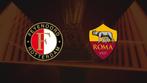 Feyenoord - AS Roma 1 kaart, vak W4., April, Eén persoon