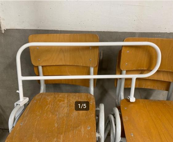 Bedhekje tegen uit bed vallen/rollen kleur wit, Diversen, Verpleegmiddelen, Ophalen, Zo goed als nieuw