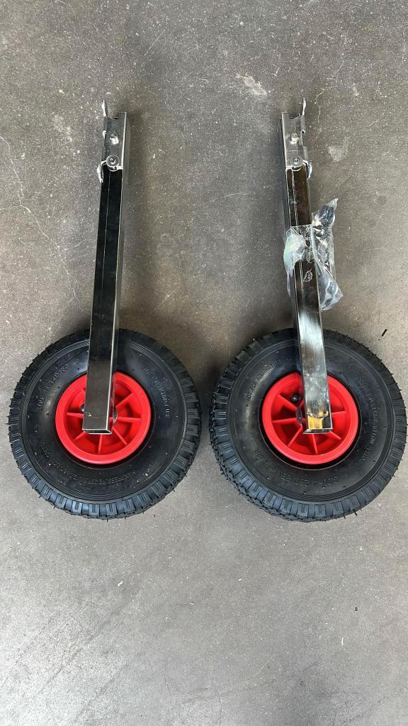 Aqua Marina Rubberboot Strandwielen, Watersport en Boten, Bootonderdelen, Zo goed als nieuw, Overige typen, Motorboot, Ophalen of Verzenden