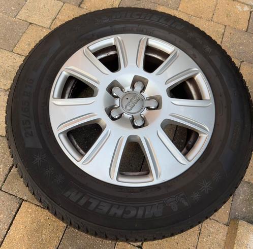 4x Audi Q3 velgen 215/65 16 Michelin Vredestein winterbanden, Auto-onderdelen, Banden en Velgen, Banden en Velgen, Winterbanden