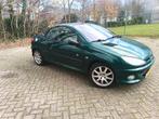 Peugeot 206 2.0 16V CC 2003 Groen, Auto's, Peugeot, 136 pk, 4 cilinders, Cabriolet, 4 stoelen